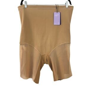 Honeylove SuperPower Shorts Shapewear Compression Lifting 3X NWT in Sand